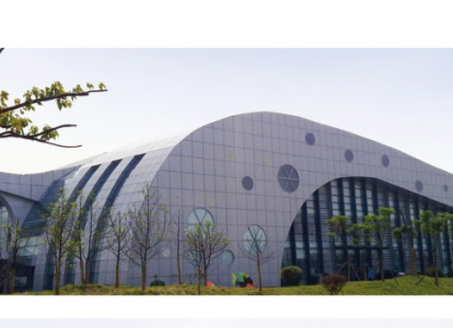 舒兰会议中心外景网架工程